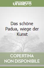 Das schöne Padua, wiege der Kunst libro