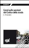 Cenni sulle sanzioni del codice della strada libro