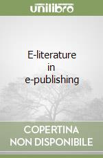 E-literature in e-publishing