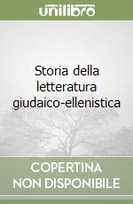 Storia della letteratura giudaico-ellenistica