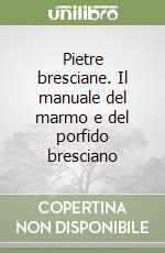 Pietre bresciane. Il manuale del marmo e del porfido bresciano libro