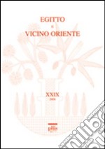 Egitto e vicino Oriente. Vol. 29 libro