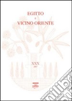 Egitto e vicino Oriente. Vol. 30 libro