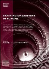 Training of lawyers in Europe libro