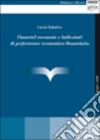 «Financial covenants» e indicatori di «performances» economico-finanziaria libro di Talarico Lucia