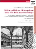 Il diritto pubblico e diritto privato nella rete delle nuove tecnologie. Atti del seminario (Pisa, 26 giugno 2009) libro