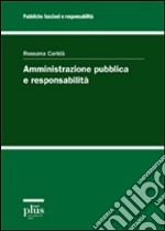 Amministrazione pubblica e responsabilità