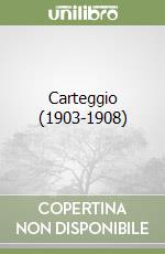 Carteggio (1903-1908) libro