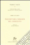 Inquisitori lombardi del Duecento libro di Benedetti Marina