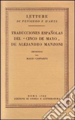 Traducciones espanolas del «Cinco de Mayo» de Alejandro Manzoni libro