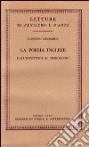 La poesia inglese dall'estetismo al simbolismo libro