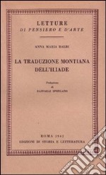 La traduzione montiana dell'Iliade libro