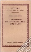 La formazione del linguaggio lirico manzoniano libro di Accame Bobbio Aurelia