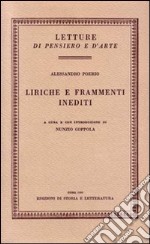 Liriche e frammenti inediti