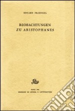 Beobachtungen zu Aristophanes libro