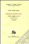 Pages Inédits libro