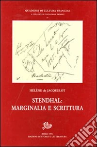 Stendhal. Marginalia e scrittura