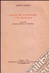 Scritti di erudizione e filologia. Vol. 1: Filologia biblica e patristica libro di Vaccari Alberto