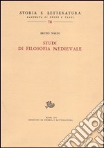 Studi di filosofia medievale libro