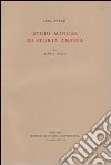 Studi minori di storia antica. Vol. 2: Storia greca libro di Pareti Luigi