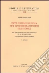 Zwei Untersuchungen zur nach scholastichen Philosophie libro di Maier Anneliese