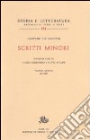 Scritti minori. Vol. 5: 1931-1947 libro