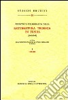 Repertorio bibliografico della letteratura tedesca in Italia (1900-1965). Vol. 1: 1900-1960 libro di Istituto italiano di studi germanici (cur.)