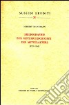 Bibliographie zur Ketzergeschichte des Mittelalters (1900-1966) libro