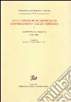 Acta Capitulorum generalium Congregationis Vallis Umbrosae. Vol. 1: Institutiones Abbatum (1095-1310) libro