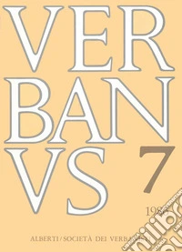 Verbanus. Rassegna per la cultura, l'arte, la storia del lago. Vol. 7 libro