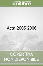 Acta 2005-2006 libro