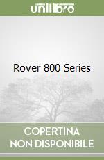 Rover 800 Series libro