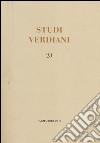 Studi verdiani (2012-2013). Ediz. multilingue. Vol. 23 libro