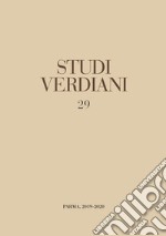 Studi verdiani. Vol. 29 libro