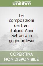 Le composizioni dei treni italiani. Anni Settanta in grigio ardesia libro