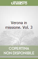 Verona in missione. Vol. 3 libro