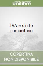 IVA e diritto comunitario libro