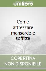 Come attrezzare mansarde e soffitte