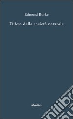 Difesa della società naturale libro