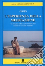 L'esperienza della meditazione. Un maestro di realtà contemporaneo introduce al mondo interiore libro