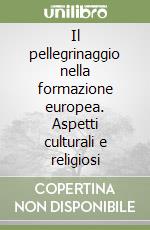 Il pellegrinaggio nella formazione europea. Aspetti culturali e religiosi libro