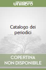 Catalogo dei periodici libro