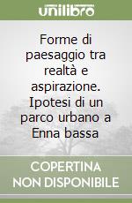 Forme di paesaggio tra realtà e aspirazione. Ipotesi di un parco urbano a Enna bassa libro