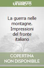 La guerra nelle montagne. Impressioni del fronte italiano libro