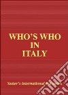 Who's who in Italy 2007 edition libro