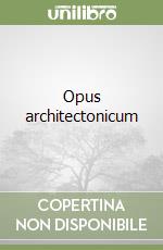 Opus architectonicum libro