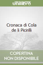 Cronaca di Cola de li Picirilli libro