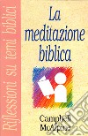 La meditazione biblica libro