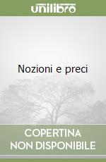 Nozioni e preci libro