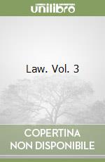 Law. Vol. 3